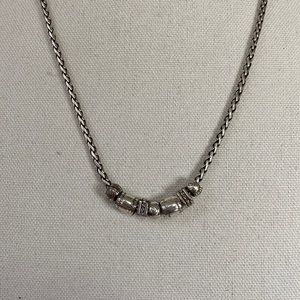 Brighton floating bead statement necklace